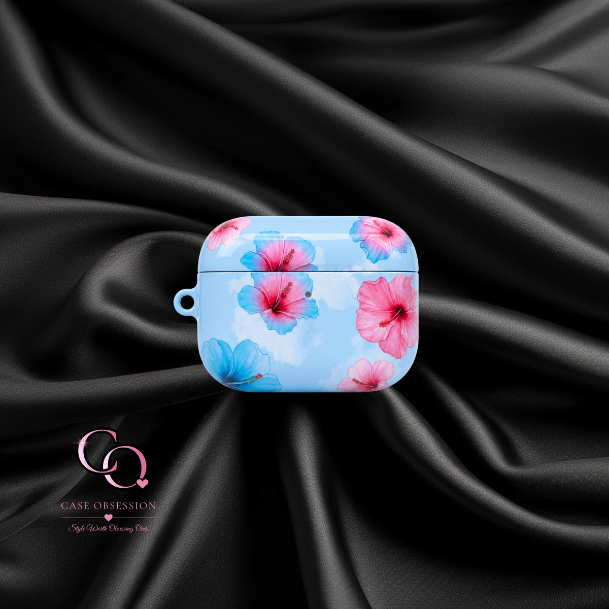 Ocean Hibiscus Protective AirPods Case