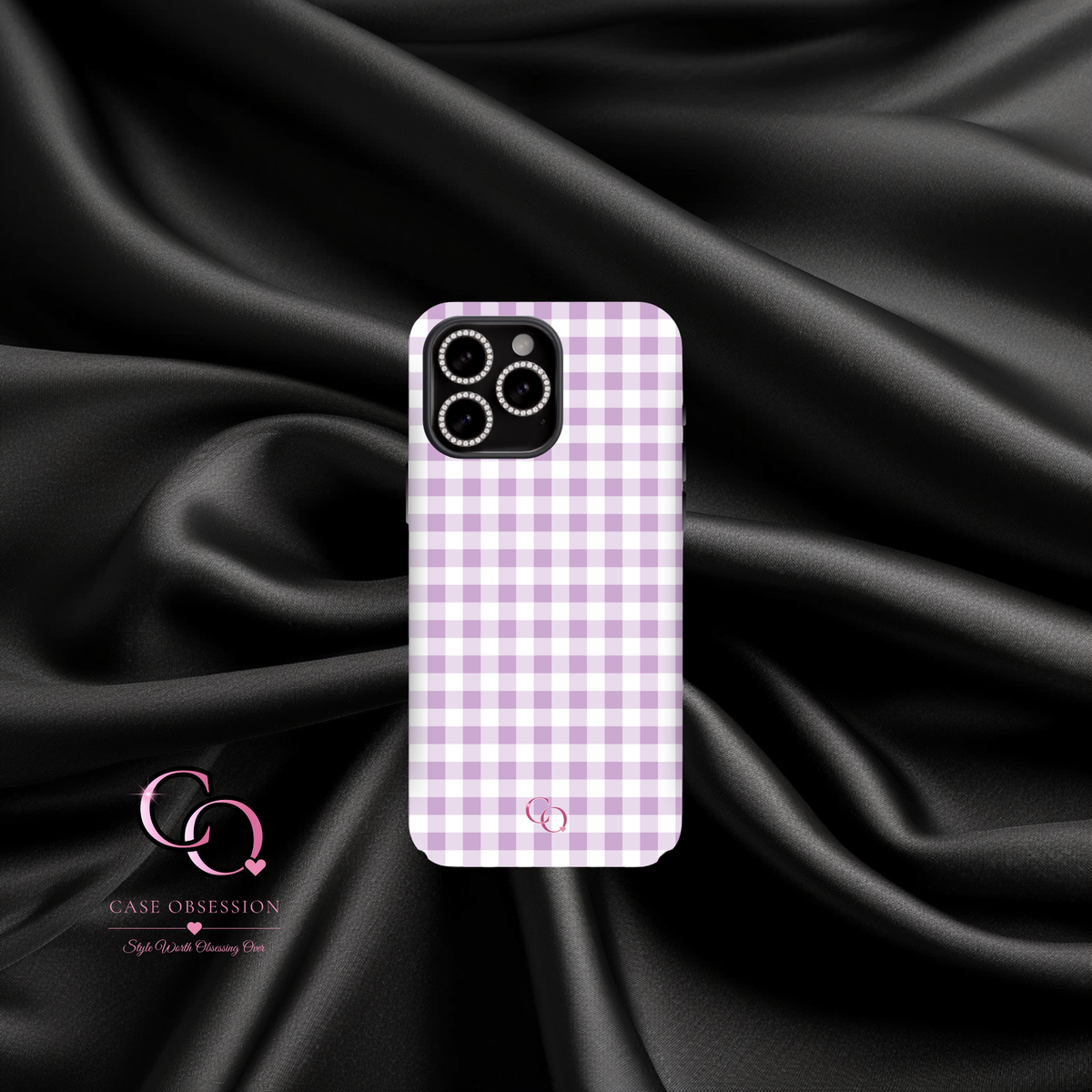 Lavender Picnic iPhone Tough Case, Gloss
