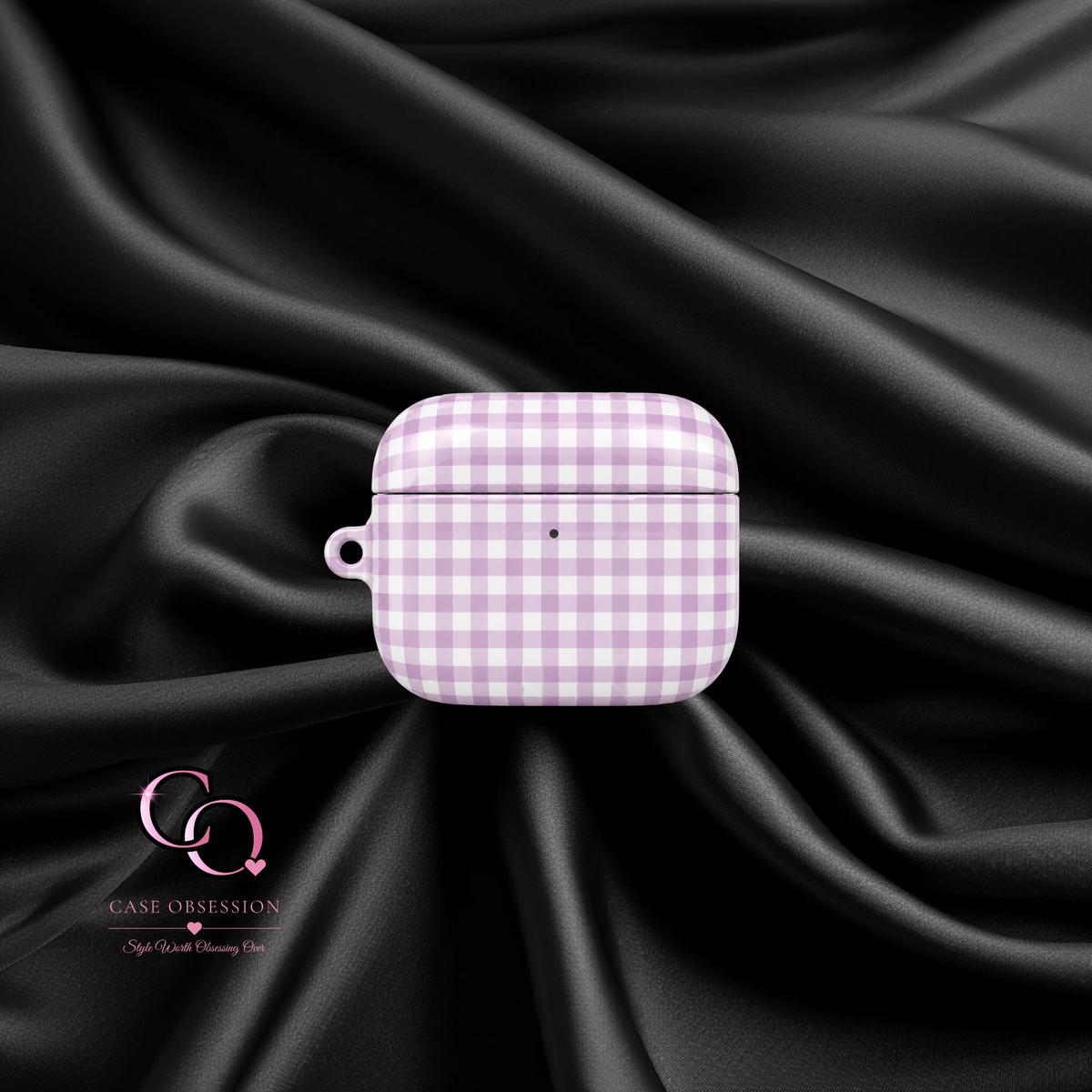 Lavender Picnic Protective AirPods Case