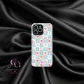 Cherry Check iPhone Tough Case — MagSafe Compatible