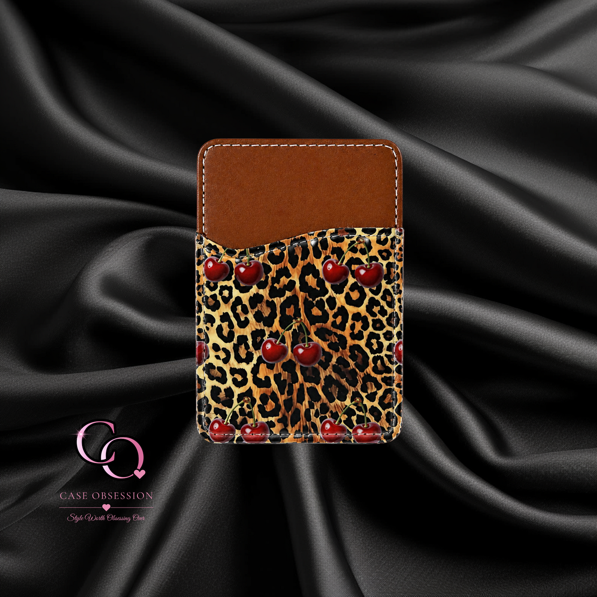 Wild Cherry Phone Card Wallet
