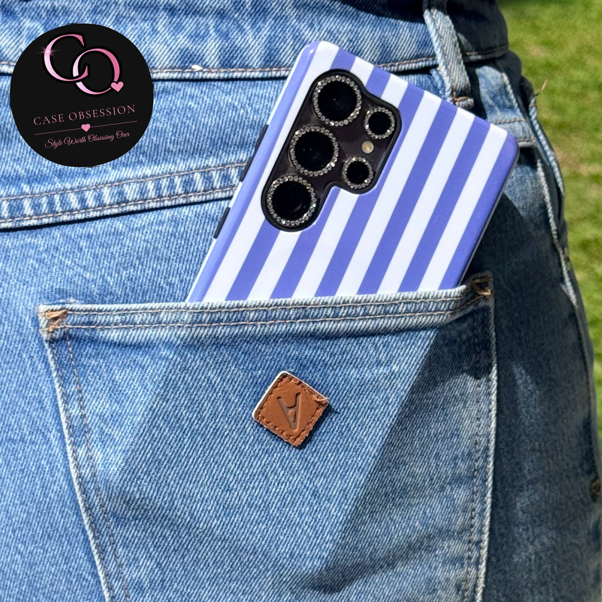 Azure Lines Samsung Tough Case
