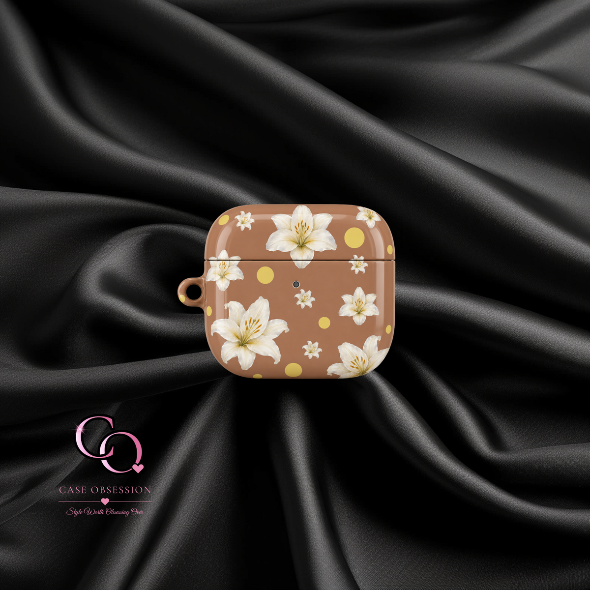 Vanilla Bloom Protective AirPods Case