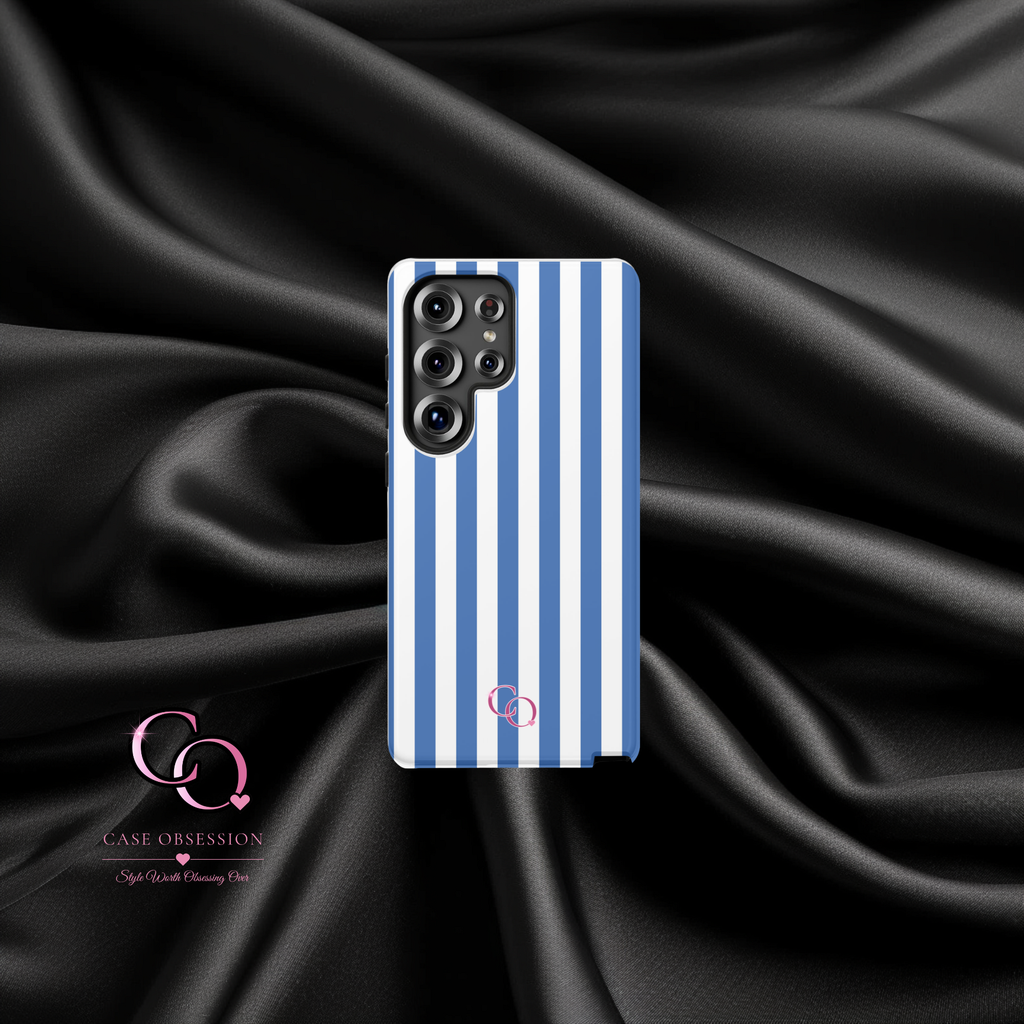 Azure Lines Samsung Tough Case