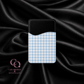 Blueberry Picnic Phone Card Wallet — Adhesive Card Holder