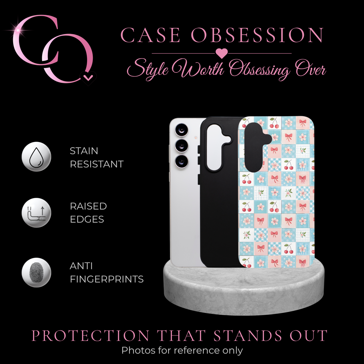 Cherry Check Samsung Tough Case