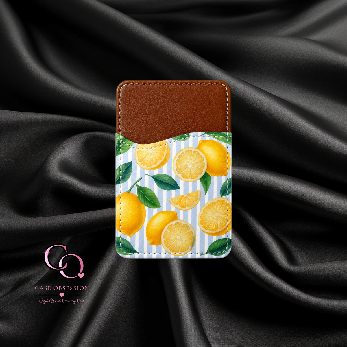 Fresh Lemon Phone card Wallet