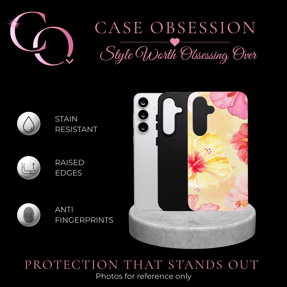 Golden Hibiscus Samsung Tough Case