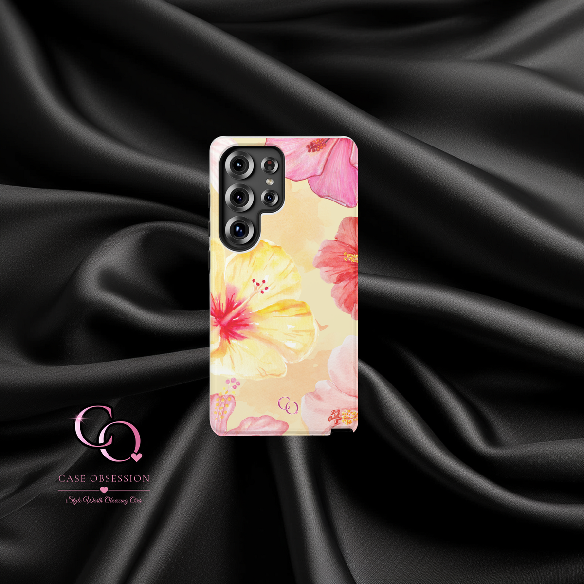 Golden Hibiscus Samsung Tough Case