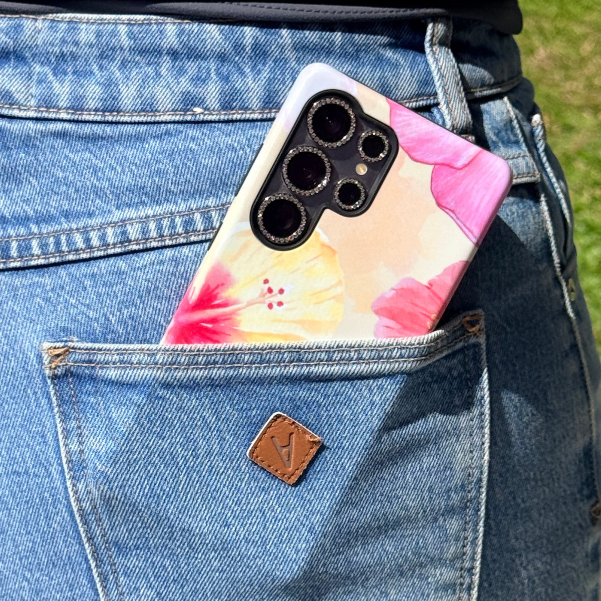 Golden Hibiscus Samsung Tough Case