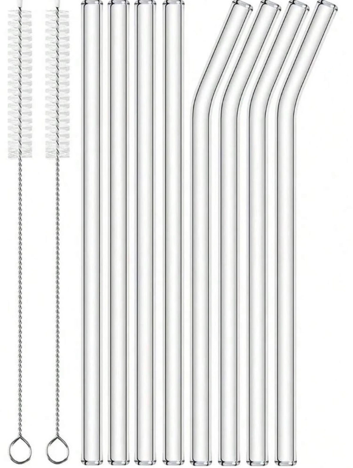 Glass straws
