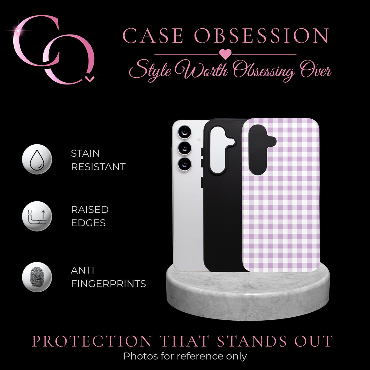 Lavender Picnic Samsung Tough Case