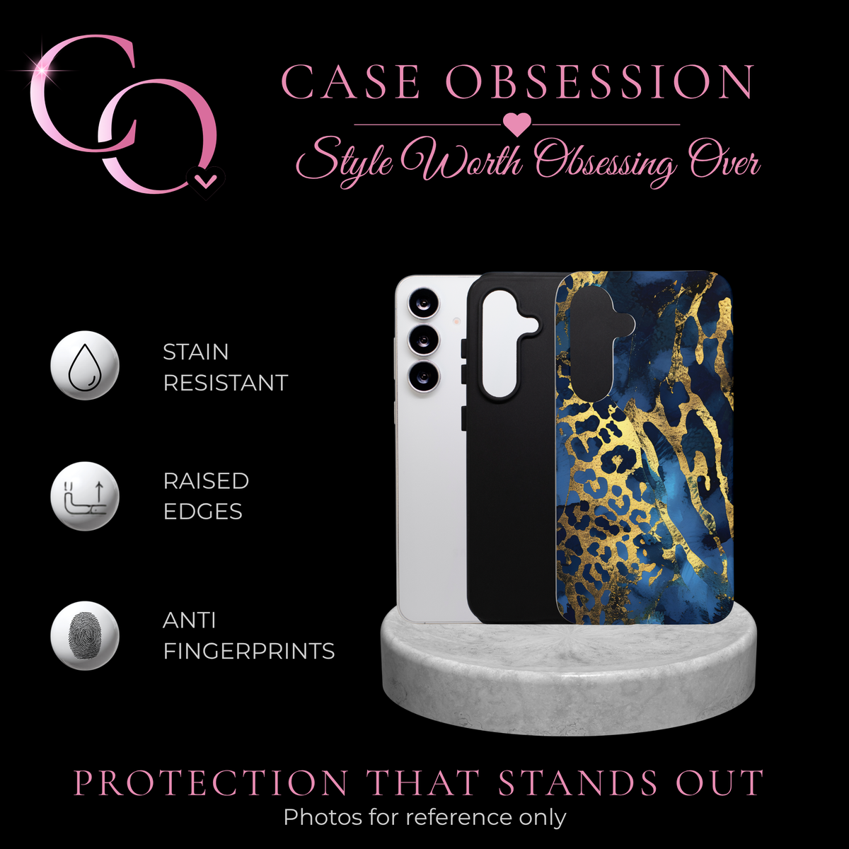 Sapphire Leopard  Samsung Tough Case