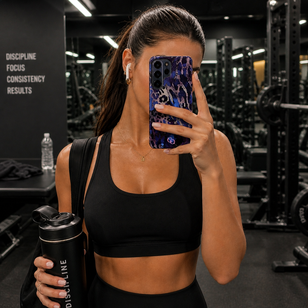 Sapphire Leopard  Samsung Tough Case